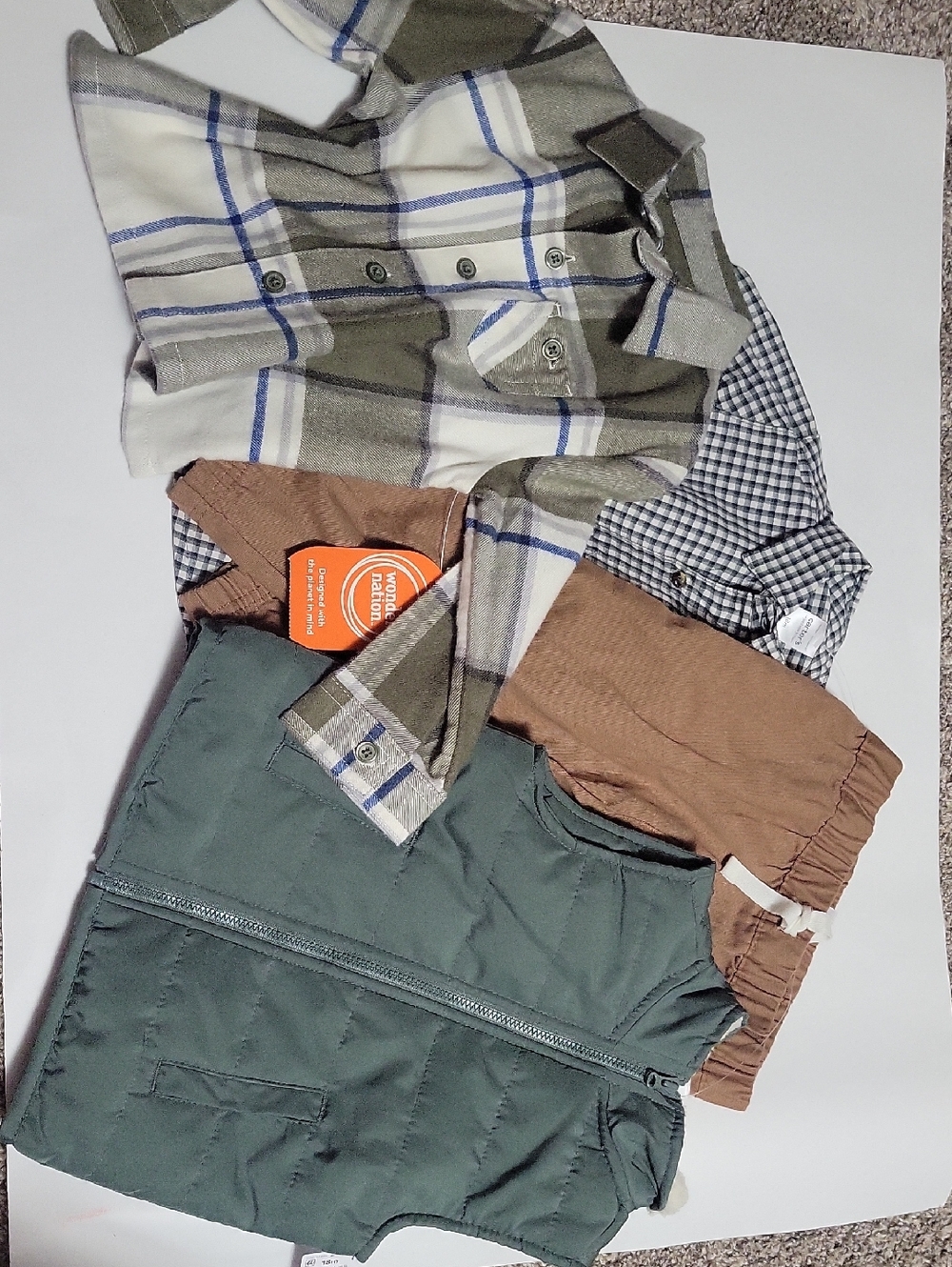 18-month NWT Outfit And Flannel